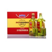 貝蒂斯葵花橄欖調(diào)和油1.6L*2禮盒定制團(tuán)購(gòu)福利送禮食用油橄欖油