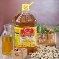 魯花5S一級壓榨花生油5L 家用炒菜食用油 特香花生油批發團購  4桶起批